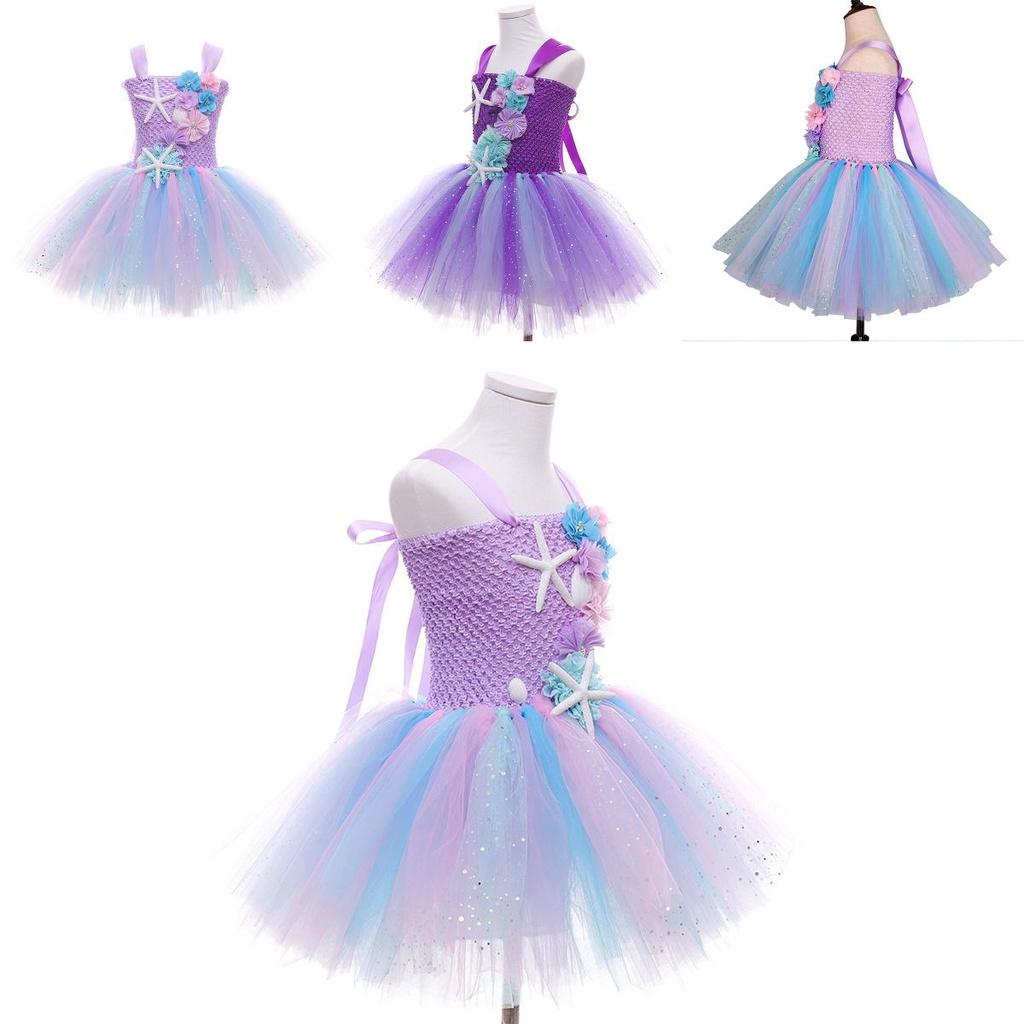 Mermaid Cosplay Princess Dress For Girls Cute And Elegant Perfect For Festivals And Performances
