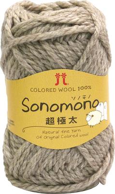 Hamanaka Sononomo Super Bulky 12 40g 0089 Yarn, Col. Gray, (approx. 40m),