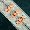 5pcs Chinese Bowknot Buttons Cheongsam Capes Cloaks Clasps Cardigans Clip Fasteners for Clothing Decors Fashion Chinese Suit Button