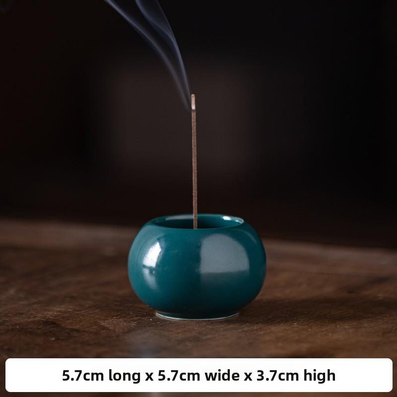 Ceramic Small Incense Burner Incense Burner Line Incense Insert Incense Seat Tea Table Ornament