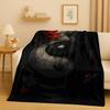 3D Yin Yang Chinese Tai Chi Eight Diagrams Natural Balance Art Flannel Blanket,Soft Plush Throw for Home Bedroom Bed Sofa Cover