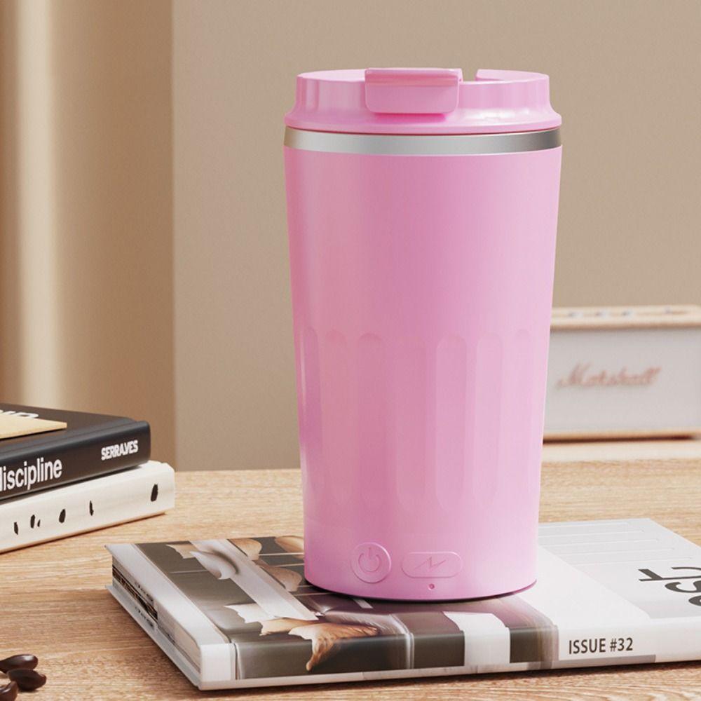 400ML Electric Coffee Mug USB Rechargeable Automatic Mixing Cup Portable Coffee Cup  Travel