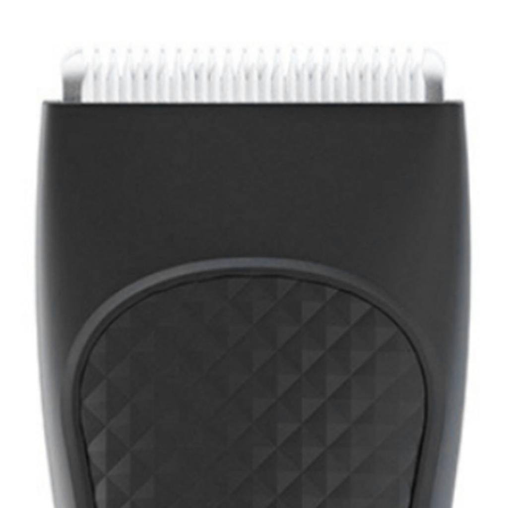 Electric Groin Hair Trimmer Waterproof Safety USB Charging Body Hair Groomer Adult Black