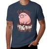 Pig Mistake Tshirt Soft Touch Basic Cotton Tshirt