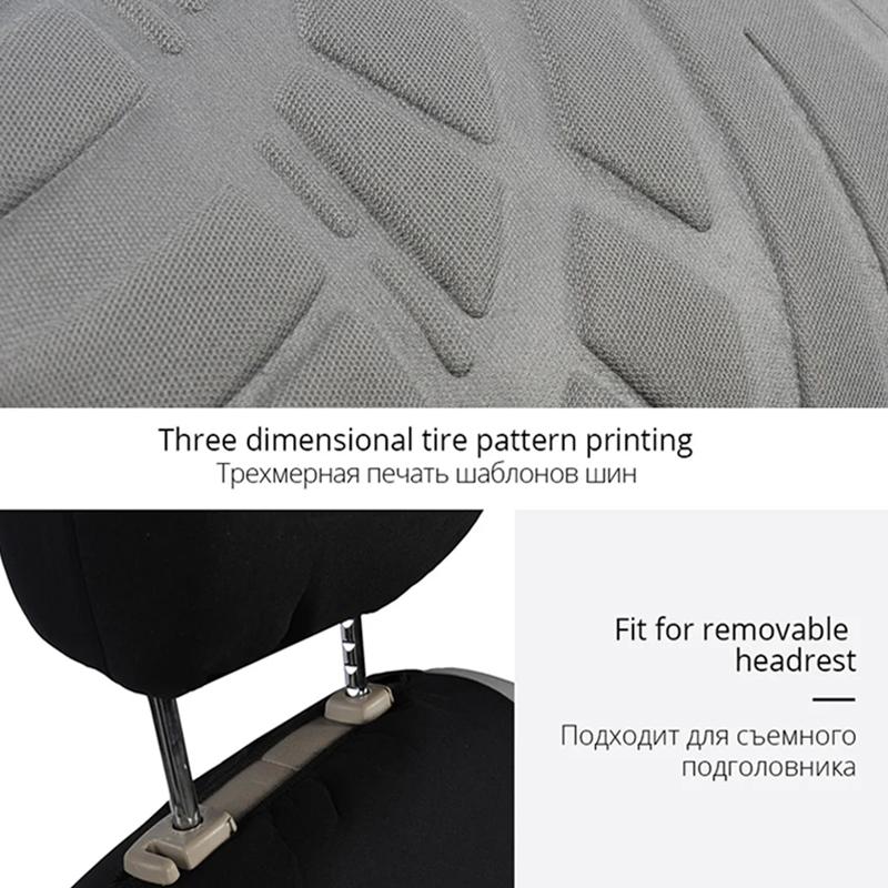 SEAMETAL Pokrowce na siedzenia samochodowe Uniwersalny pasujący Pokrowce ochronne na siedzenia kubełkowe Akcesoria samochodowe Modny Car-Styling