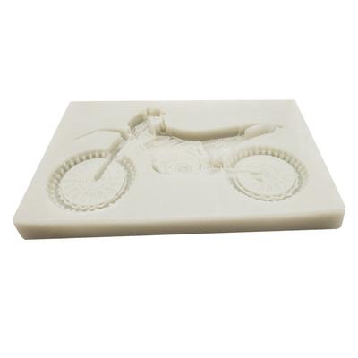 Silikon-Fondantformen, exquisites Motorrad, handgefertigt, DIY-Kerze, Harz, Basteln, Kuchendekorationswerkzeuge für die Küche, langlebig