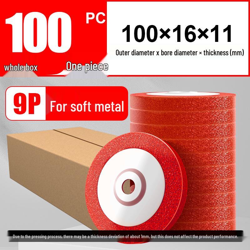 Great White Shark Stainless Steel Polishing Pad - Nylon Fiber Wheel for Angle Grinder Rust Removal