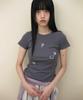 Sseonlis Button Tee (Charcoal)