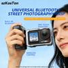Bluetooth-Fernbedienung Street Grip Halter für DJI Action 6/ 5 Pro/4 Kamera Griff Xplorer Griff mit Auslöser Zubehör