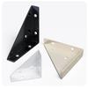 4pcs Pack Triangular Reinforcement Corner Brackets Cabinet Support Bracket  Cabinet