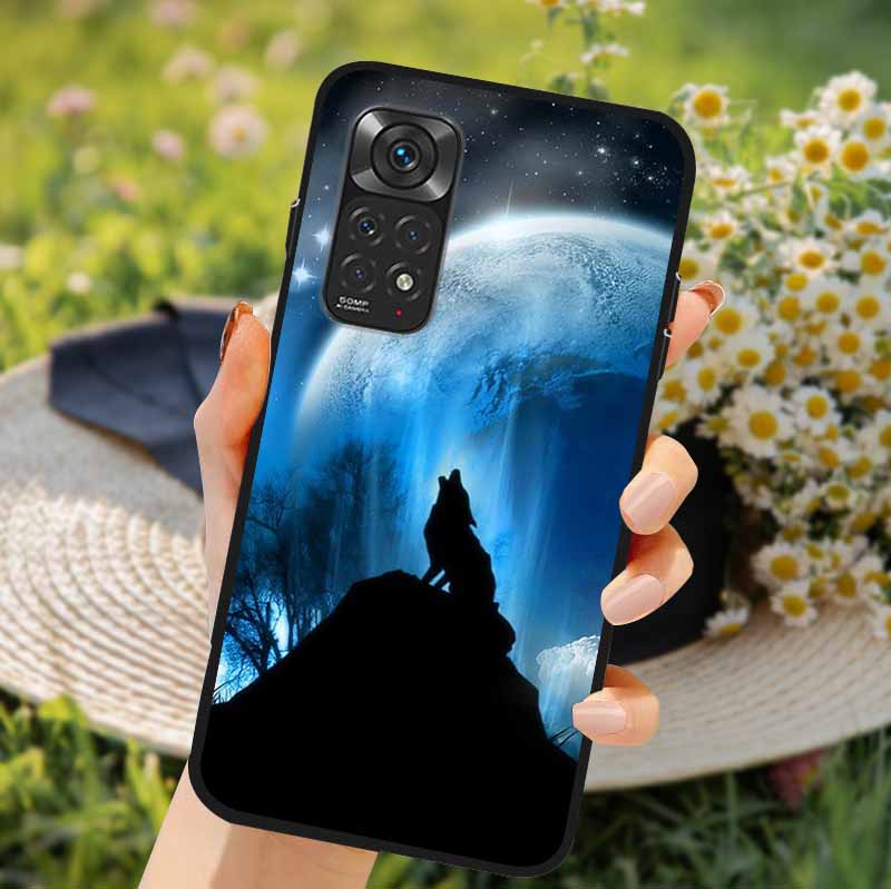 For Redmi Note 11 Cases Note 11S Soft TPU Silicone Back Covers for Xiaomi Redmi Note 11 Pro 5G Phone Case Redmi Note11S 4G Coque