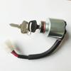 Ignition Switch + Key For Kubota BX1800D BX2200D BX2230D BX22D BX23D 66101-55200
