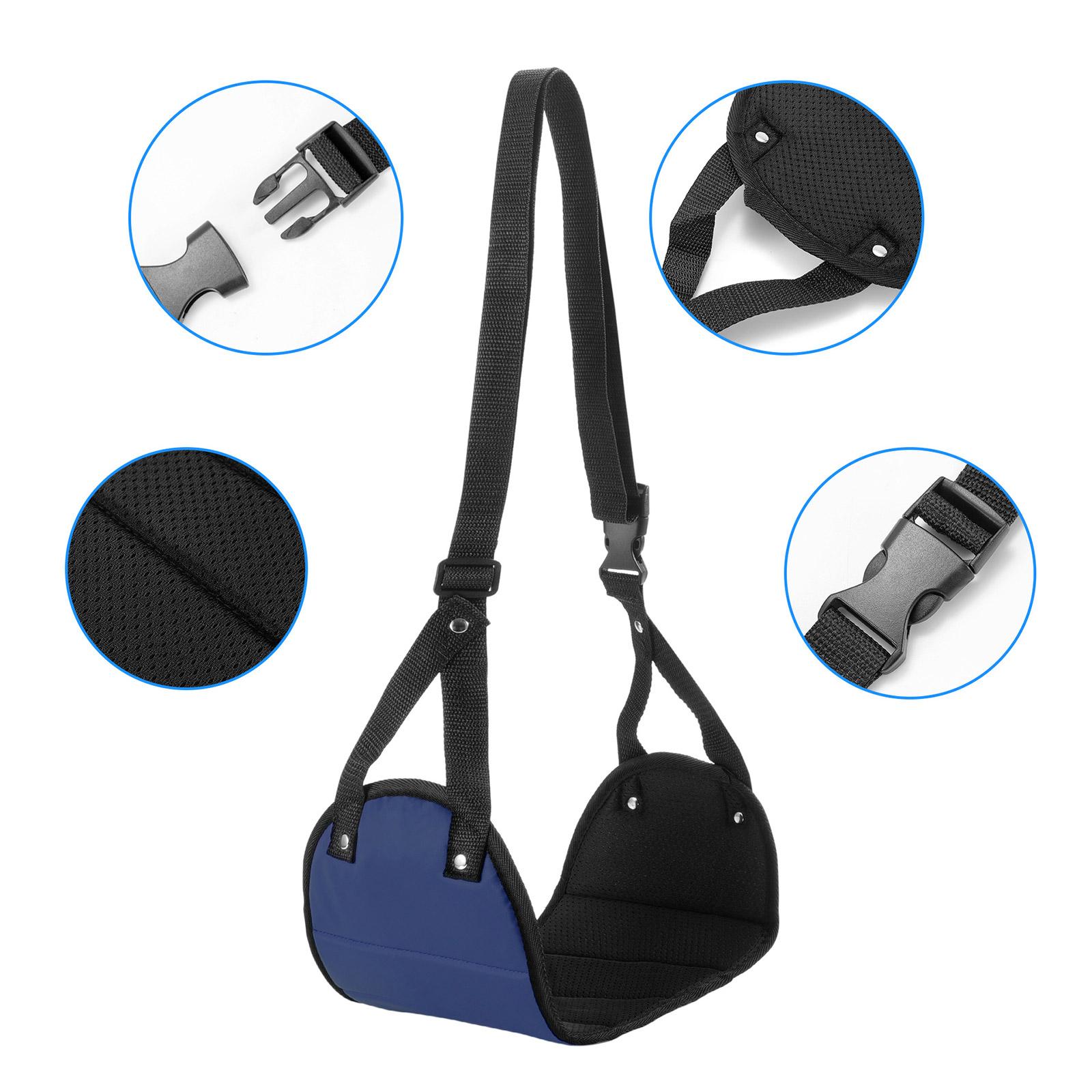 Подставка для ног в самолете Портативная регулируемая подставка для ног в самолете Гамак — фото 3