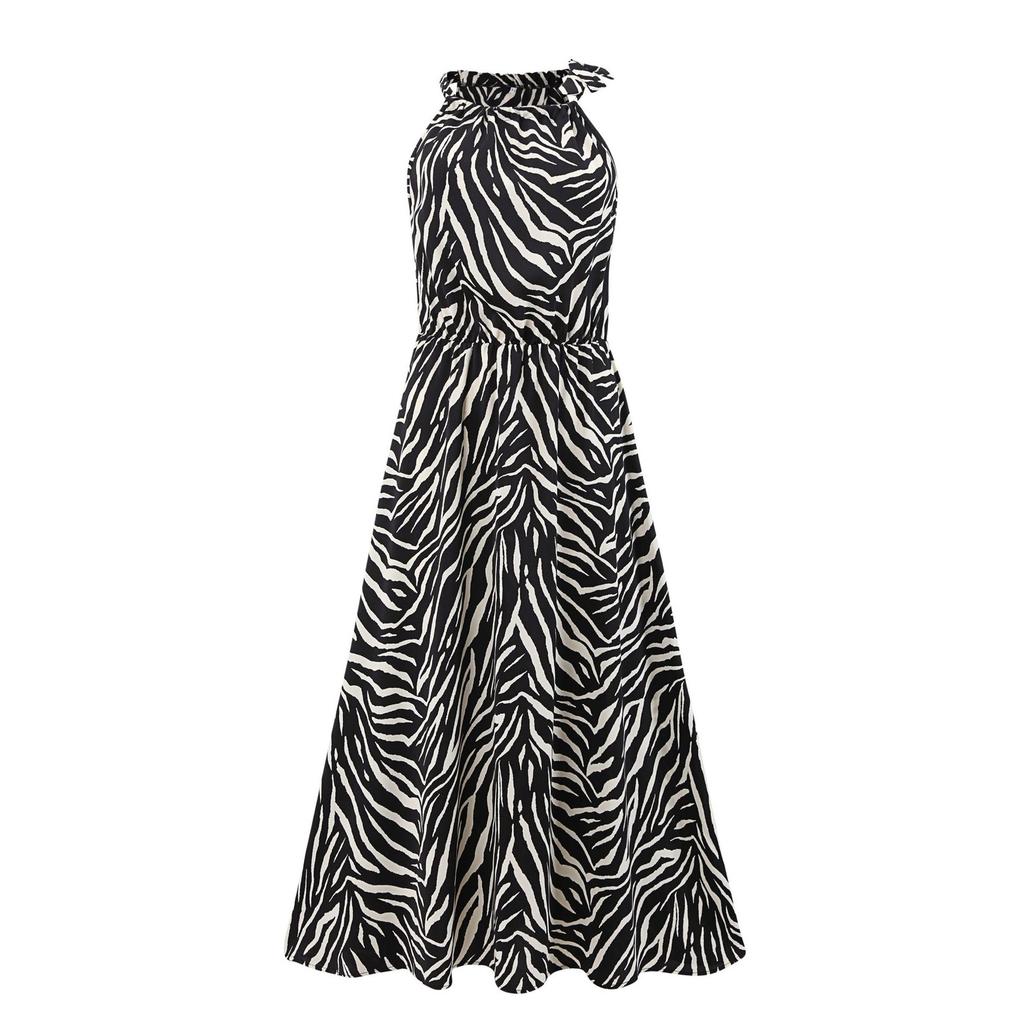 Summer Dress Women's Long Boho Beach Dress Elegant Maxi Dress Sleeveless Summer Tunic Dress