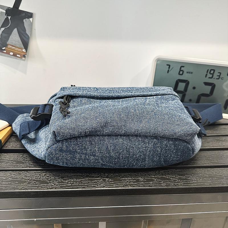 Nouveau Mode Coréenne Hommes Sacs Bandoulière Unique Sacoche Poitrine Grande Capacité Homme Trajet Quotidien Sports Voyage Sac Ceinture de Taille