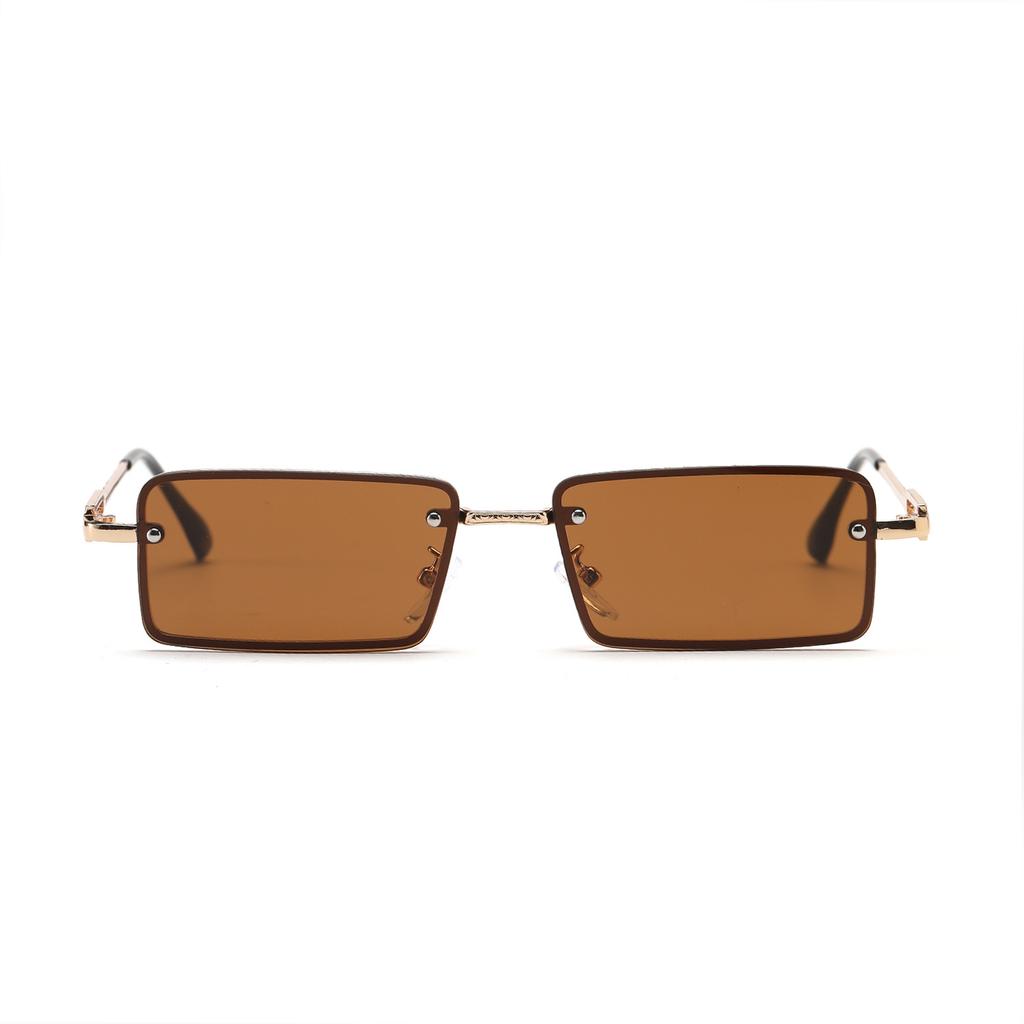 Glasses 9171 Square Small Frame Gradual Change Retro Diamond Popular Sunglasses Women, Sunglasses Men