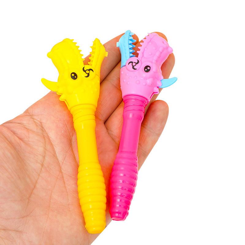 Plastic Dinosaur Kids Stick Toys For Imaginative Play And Gifts Educational