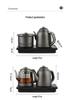 Automated Titanium Electric Kettle with Built-in Tea Table for Brewing and Steaming