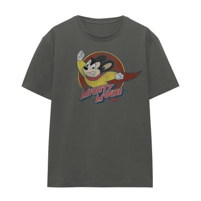 Mighty Mouse Unisex Erwachsenen Kreis T-Shirt