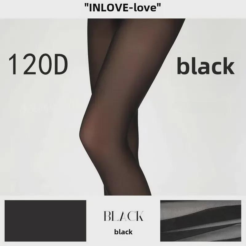 

Плотные черные чулки Lai Mi Hot Love весна/осень - высокая эластичность и мягкость L/170-185cm Height