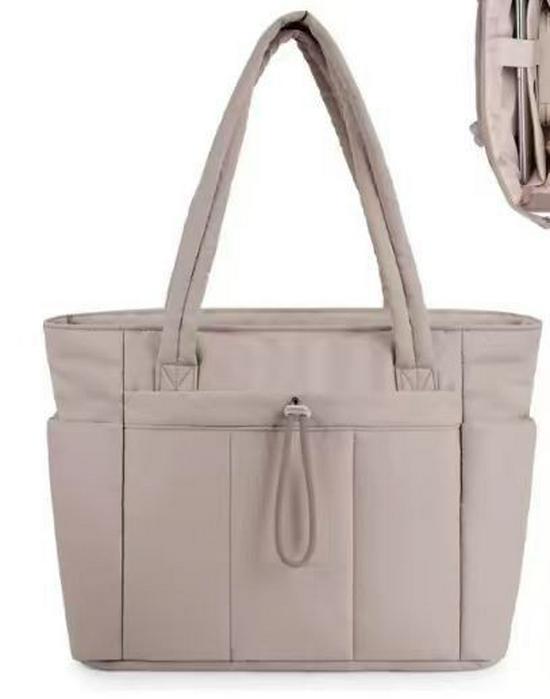 Bolsa de Viagem e Fitness Acolchoada de Algodão de Grande Capacidade em Estoque com Necessaire e Bolsa de Pernoite, Alça Única de Ombro