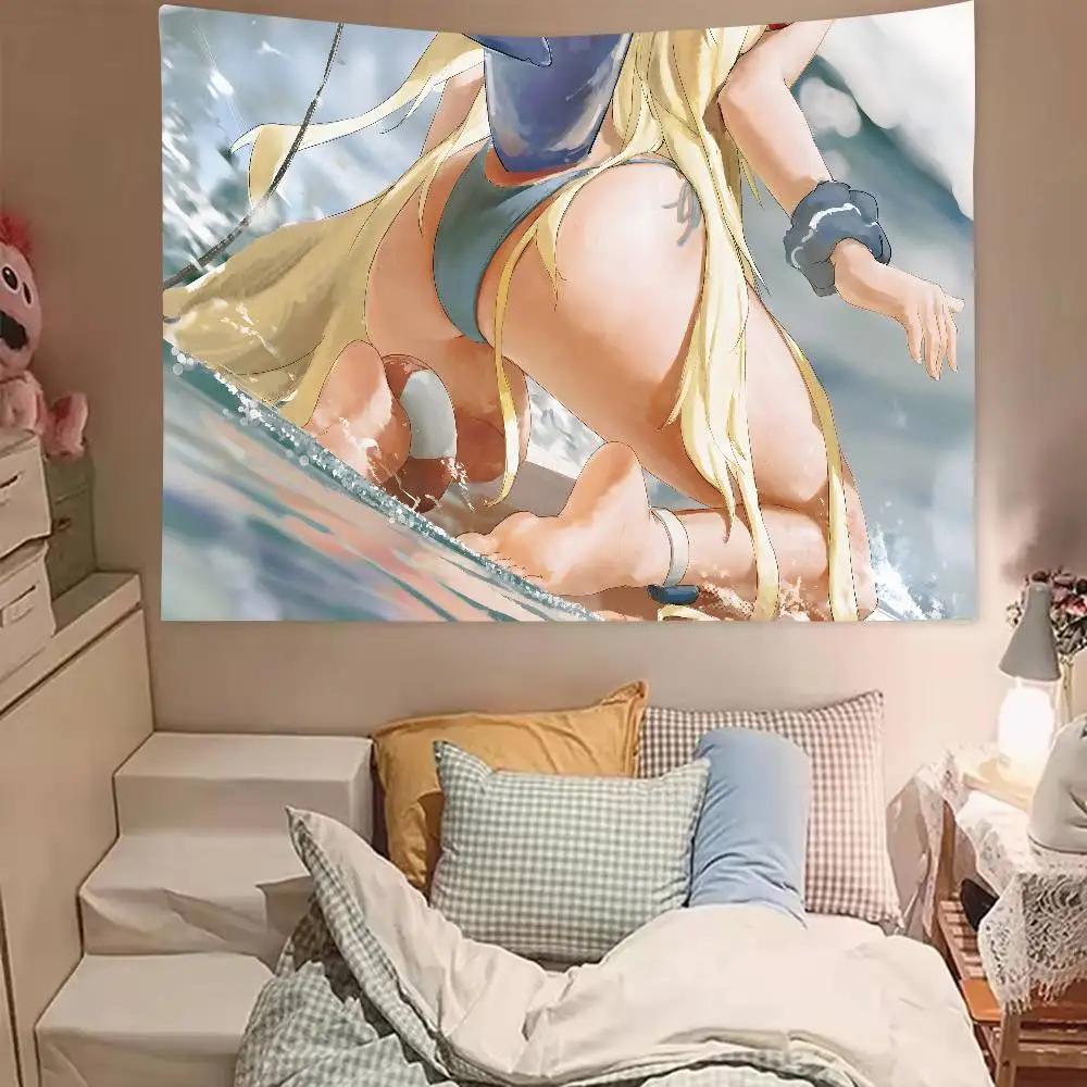 Virtual Artists Kawaii Hot Sameko Saba Tapestry Popular Room Decoration Wall Tapestry Art Room Home Decor Wall Art Decor
