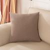 Plain Nordic Style Solid Color Throw Pillow Linen Office Sofa Cushion Car Pillow Living Room Waist Pillow