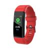 115 Plus Smart Waterproof Fitness Tracker: Color Screen, Heart Rate & Blood Pressure Monitor, Bluetooth Sync, Pedometer.