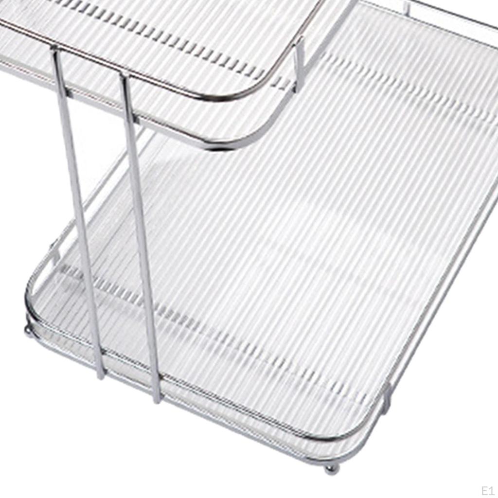 Bathroom Counter Organizer Holders with Handles Multi- Layers Home Storage And Display Fruit Pies