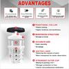 50Pcs/Set Spray Gun Paint Mixing Cup H/O Quick Cup Spray Gun Tank 200ML/400ML/600ML Disposable Paint Cup