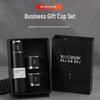 304 Stainless Steel Insulated Travel Cup Set with Three Lids - Perfect Business Gift for Men and Women