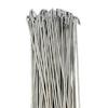 100Pcs Chain Link Fence Wire Ties Stainless Steel Heavy Duty
