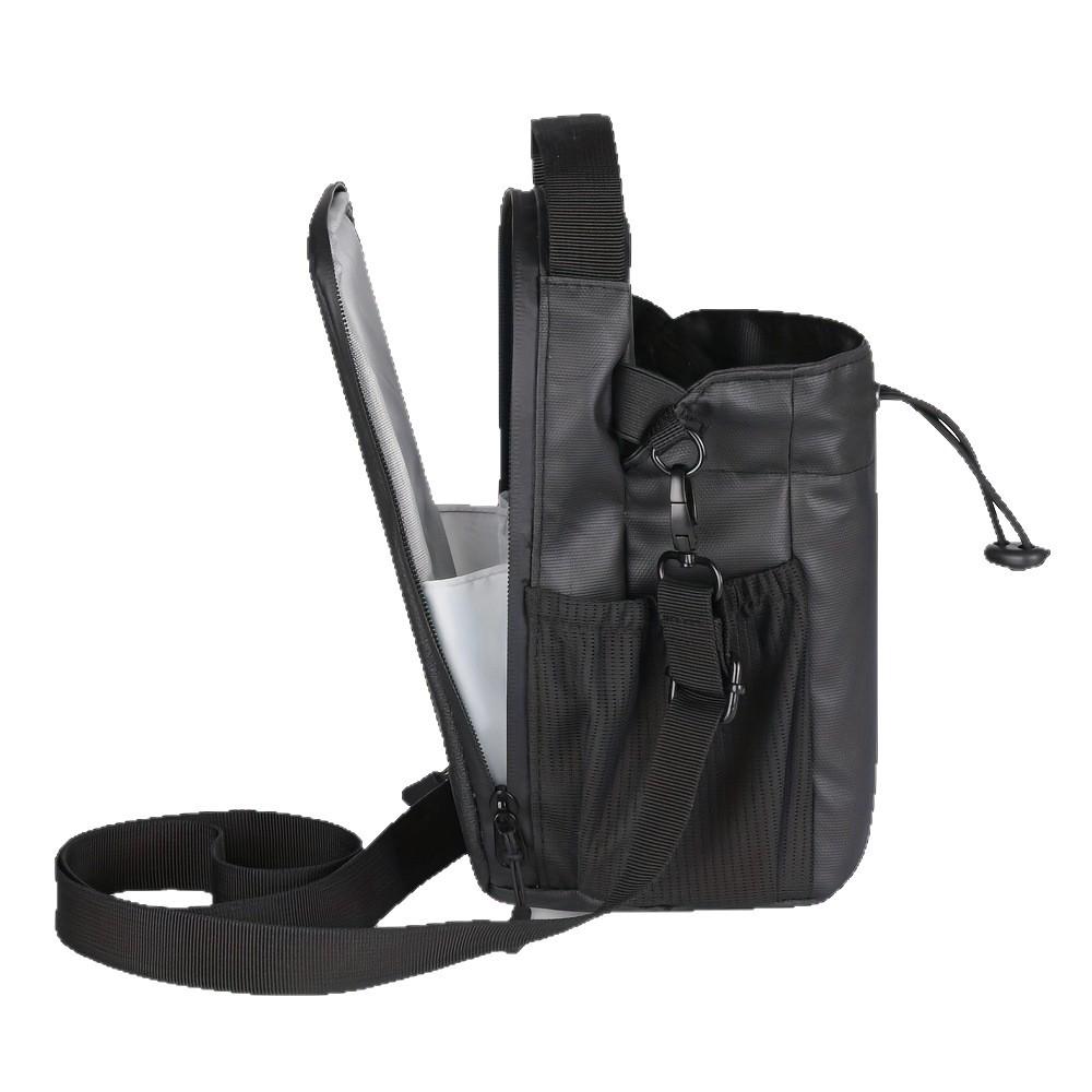 Men's Crossbody Gym Bag - Magnetic Fitness Shoulder Bag with Water Bottle Storage