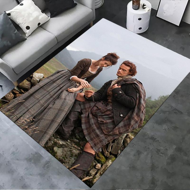 

2025 New Vibrant Outlander Carpet Rug for Living Room Bedroom Home Sofa Decoration,Kids play Non-slip Floor Mat241 40x60cm( 15x23in )