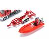 SIKU Unimog Fire Truck with Boat SK1636