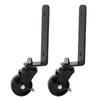 2 Set Steel Construction Front Wheels Upgraded Rolling Tool Box Caster Wheel Kit Accessories