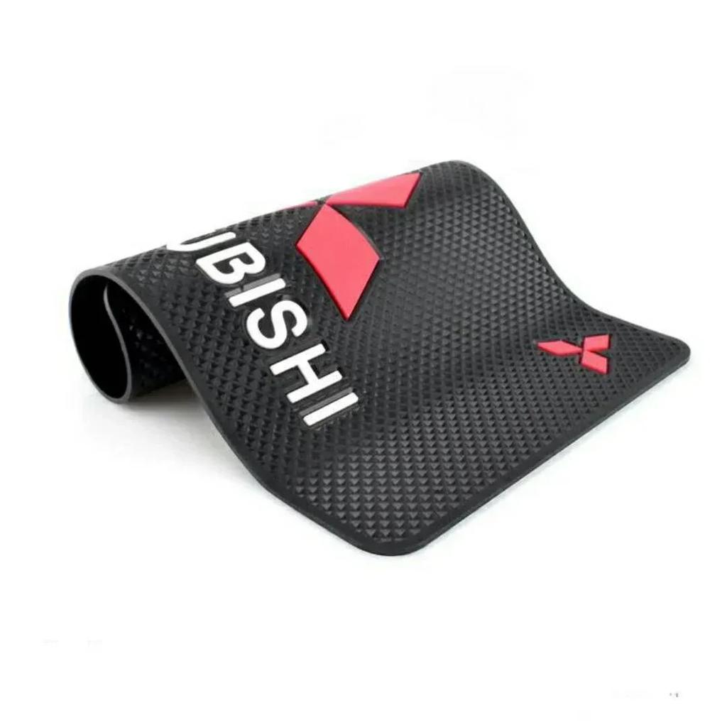 Wzvc4 PVC Anti-Rutsch Auto Armaturenbrett Matte Innenraum Matte für Mitsubishi Lancer ASX L200 Colt Pajero Outlander Eclipse Mirage Radkappe