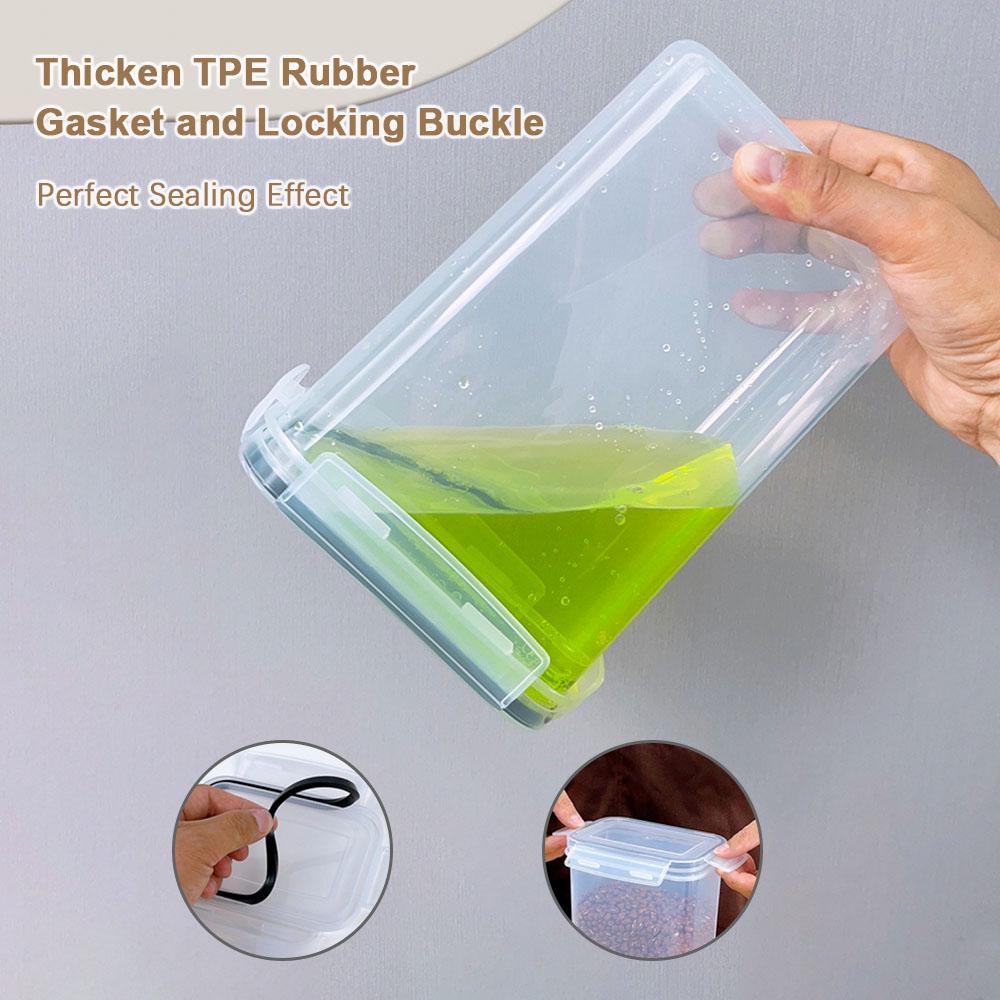 7PCS Food Storage Containers Kitchen Storage Container BPA Free PP Pantry Organization with Lid