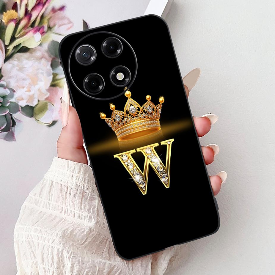 For Tecno Camon 30S Case Camon30 Pro CL8 New Crown Letters Cover Soft Silicone Case For Tecno Camon 30 Premier Camon30 5G Fundas