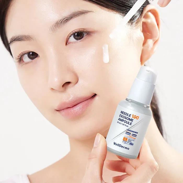 Welderma Needle 100 Exosome Speckle Ampoule Needle Shot Pore Reduction 30ml
