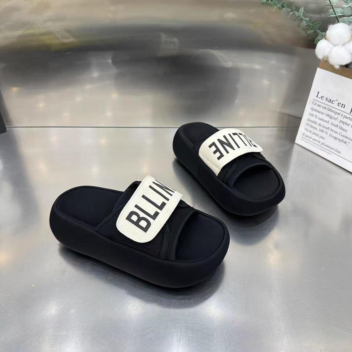 Spring and Summer Thick-soled Sandals Height-increasing Sports Lace-up Casual Shoes and Women s Fashionable Shoes 35