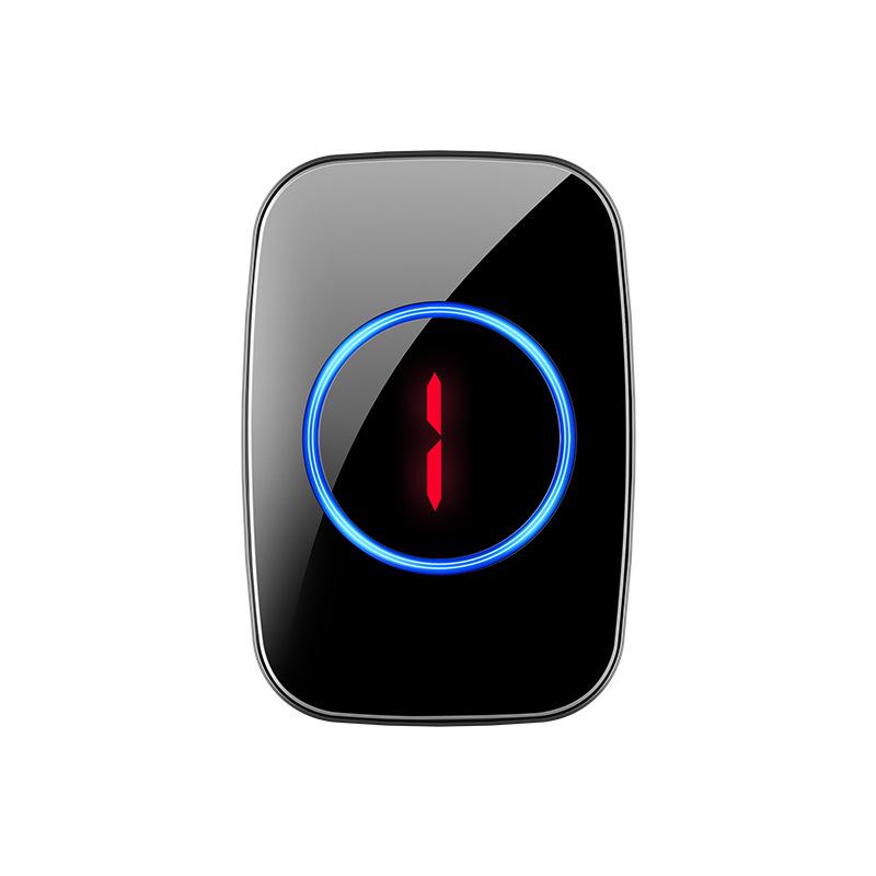 Dual Detection Solar Driveway Sensor: Infrared & Microwave Wireless Doorbell with Digital Display