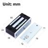 24TE 60kg/132lbs Holding Force Small Electromagnetic Lock DC12V Safe Lock