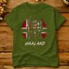 Haalandnorway T Shirt Summer Cotton Tshirts For Unisex Casual Tshirt Short Sleeve Funny Clothes