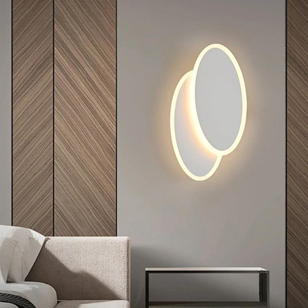 Minimalist LED Wall Source Lamp Interior 85-265V Lighting Background Bedroom Living Room Home Decoration Lamps Modern Wall Light