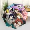 1pc Anime Characters Outdoor Umbrella - Automatic Opening/Closing, Portable 3-Fold Design, 8-Bone Iron Frame - Perfect Gift for Fans, Travelers,