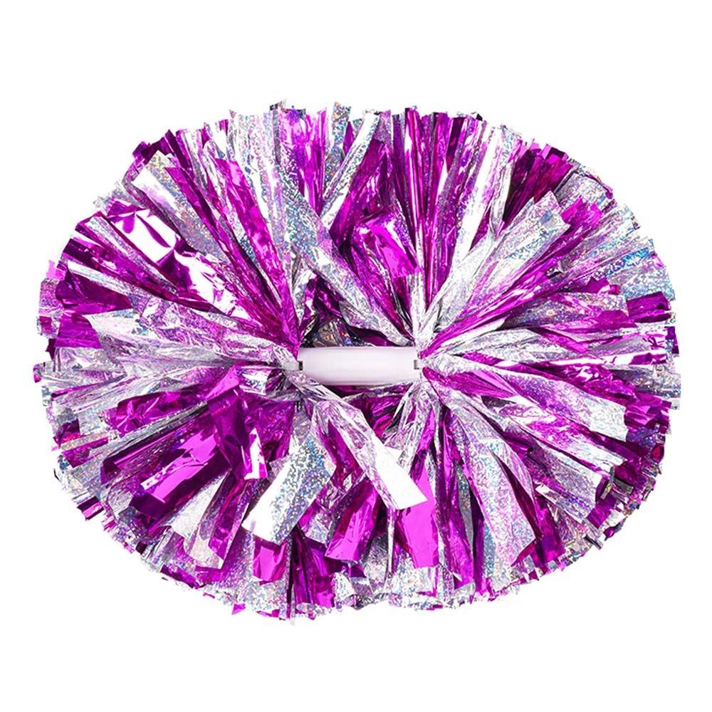 Multicolors Cheerleader Pom Poms 30cm*37cm Cheerleading Ball  Cheerleading Events