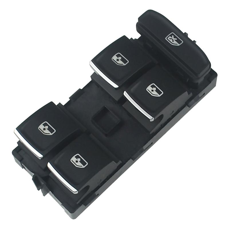 White/Red Light Electric Power Window Main Control Button Window Switch for VW Golf MK7 Passat B8 Seat Leon 2013-2018 5G0959857