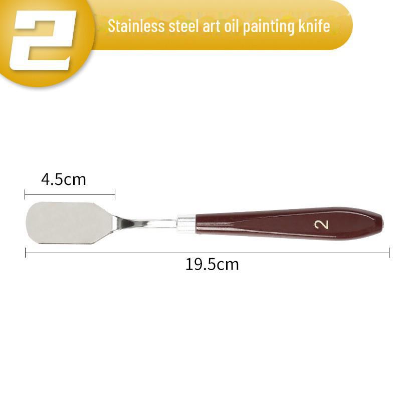Acrylic Gouache Paint Scraper & Palette Knife Set for Art Oil Painting