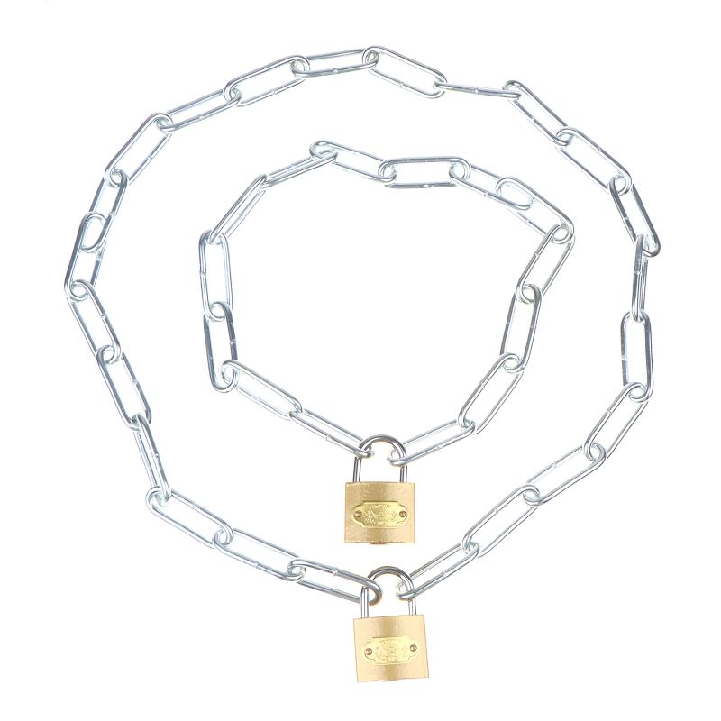 Heavy Duty Keyed Bicycle Lock Anti-theft Chain for Motorcycles and Generator Protection